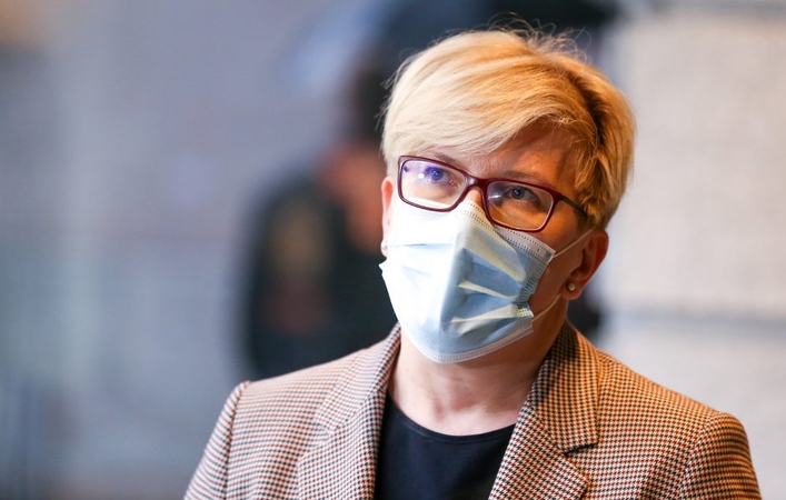 I. Šimonytė apie A. Lukašenkos grasinimus: tai yra neprognozuojamas režimas