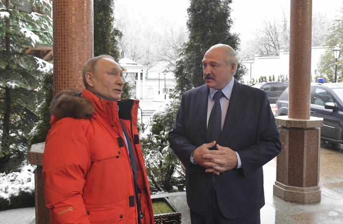 A. Lukašenkos derybose su V. Putinu vėl nieko esminio nepasiekta?