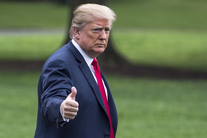 Izraelis aikštę prie naujosios JAV ambasados Jeruzalėje pavadins D. Trumpo vardu