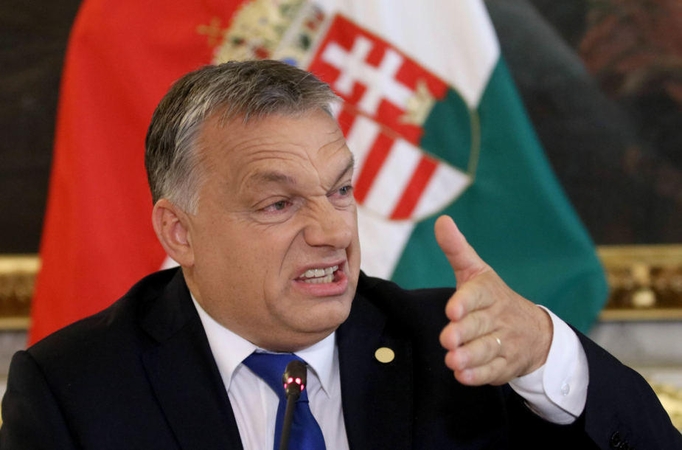 Vengrijos premjeras grasina vetuoti ES biudžeto projektą