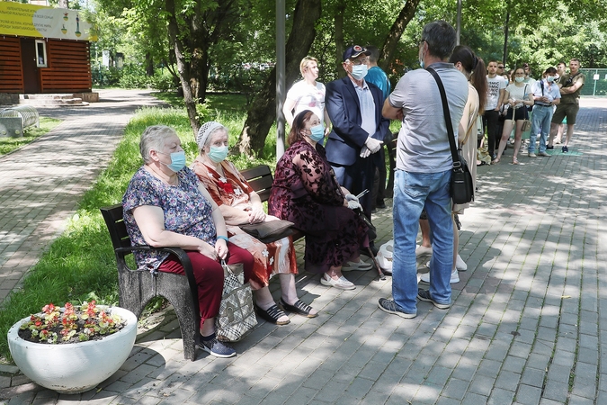 Maskvoje sugriežtinti koronaviruso apribojimai