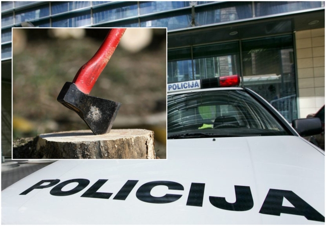 Incidentas Vilniuje: vyras kirviu puolė probacijos pareigūnes