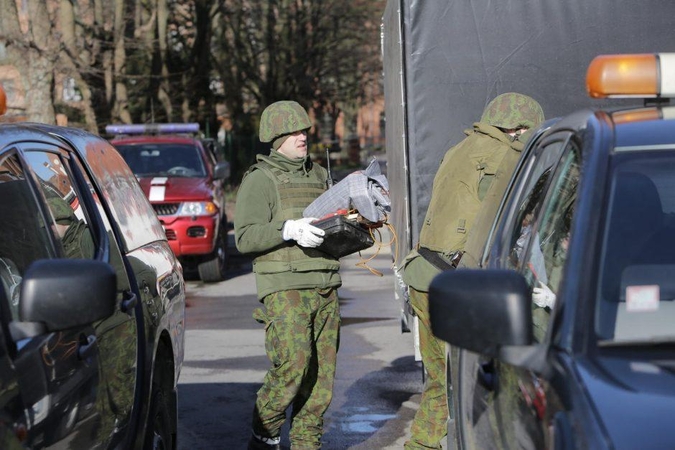 Prie laidojimų namų Klaipėdoje – bomba