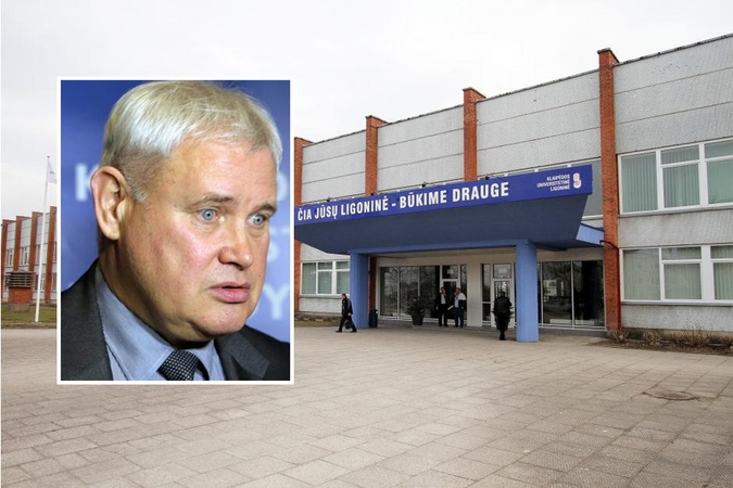 V. Grubliauskas apie situaciją Klaipėdoje: liko vos 4-5 laisvos palatos
