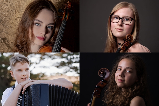 Su Klaipėdos kameriniu orkestru solo gros talentingiausi jaunieji atlikėjai