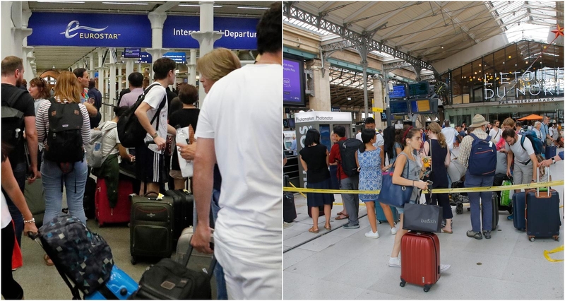 Gedimas Paryžiaus stotyje: sutriko „Eurostar“ traukinių eismas