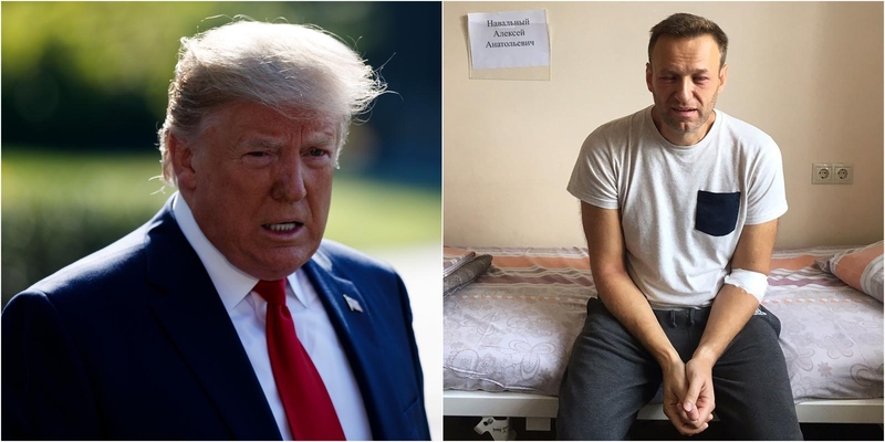D. Trumpas susirūpino: domėsis Kremliaus kritiko A. Navalno padėtimi