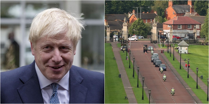 B. Johnsonas lankosi Šiaurės Airijoje – svarbiame „Brexit“ mūšio lauke