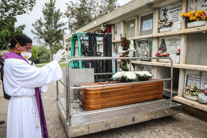 Ispanijoje koronaviruso paros aukų skaičius vėl padidėjo iki 757