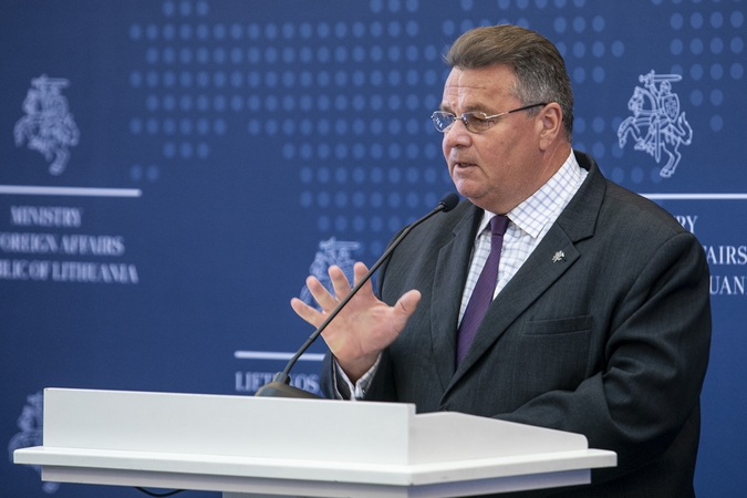 L. Linkevičius: Prancūzija gali paveikti Rusiją dėl Baltarusijos