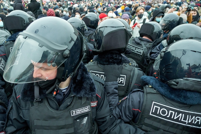 Rusija išreiškė protestą JAV ambasadai, kaltina IT bendroves dėl mitingų