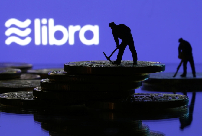 Prancūzija žada blokuoti „Facebook Libra“ kriptovaliutos projektą