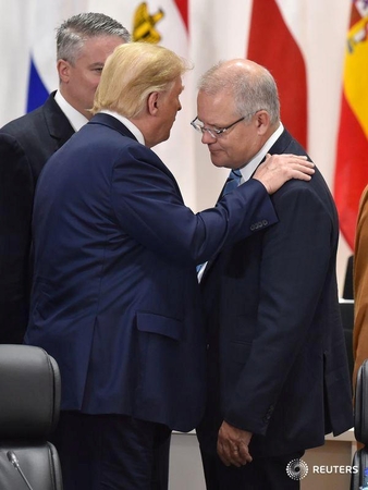 Australijos premjeras atvyksta į JAV valstybinio vizito