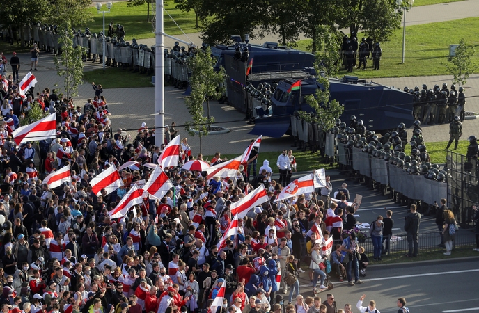 Baltarusijoje planuojami didžiuliai protestai prieš A. Lukašenką