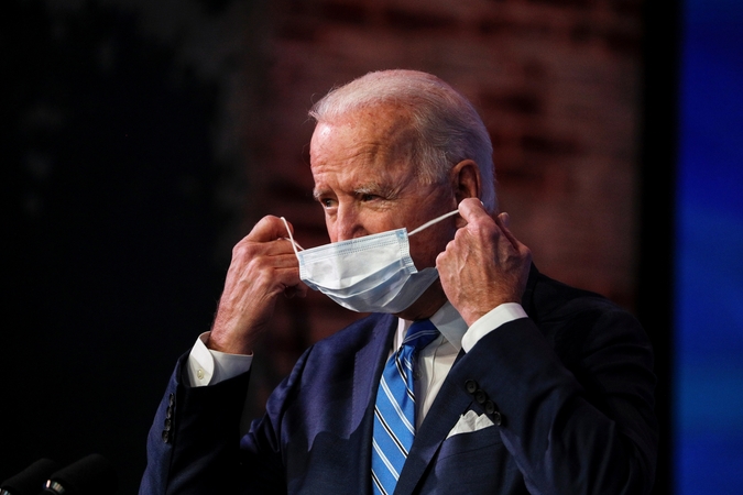 Baltuosius rūmus perimantis J. Bidenas prieš inauguraciją ragina šalį susivienyti
