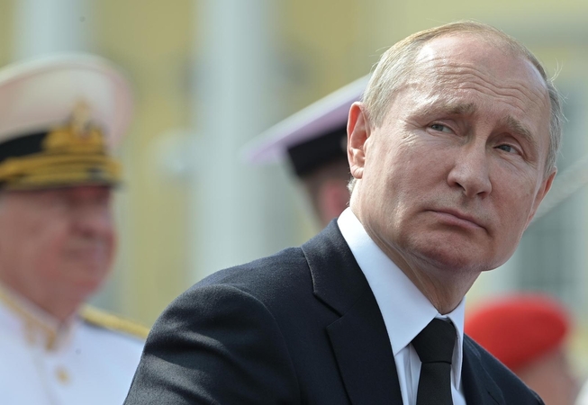 Apklausa: beveik 40 proc. rusų nenorėtų, kad V. Putinas prezidentautų po 2024-ųjų