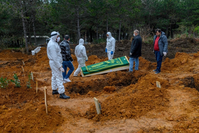 Turkijoje koronaviruso aukų skaičius siekia 75, užsikrėtusiųjų – virš 3,6 tūkst.