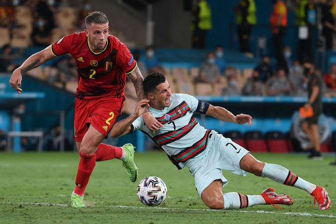 Europos futbolo čempionų titulo portugalams apginti nepavyks: komandą nukarūnavo belgai