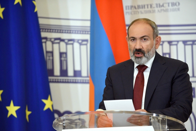 N. Pašinianas dėkoja Lietuvai už indėlį ES sprendžiant Kalnų Karabacho konfliktą