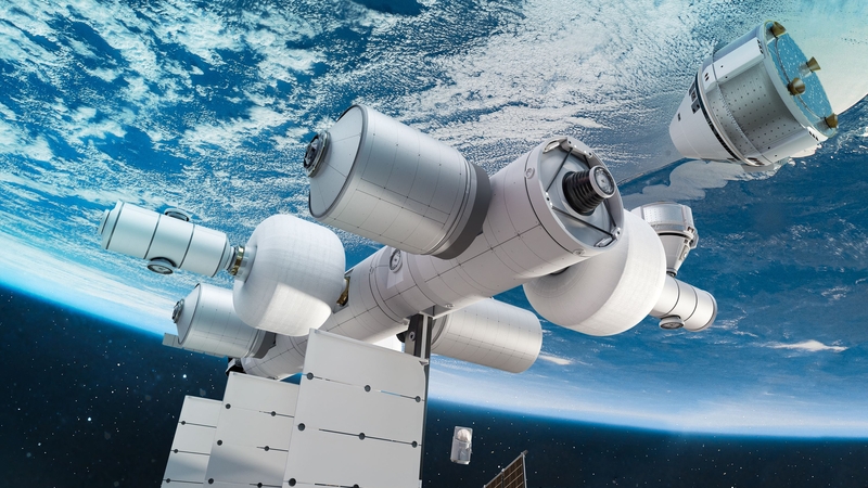 „Blue Origin“ ketina iki dešimtmečio pabaigos į orbitą paleisti privačią kosminę stotį