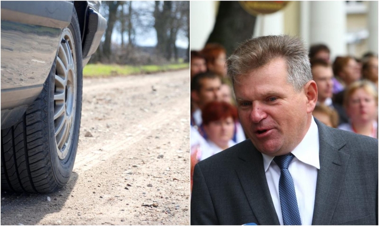 Susisiekimo ministras: žvyrkelių asfaltavimas gali vėluoti dėl griežtesnės kontrolės