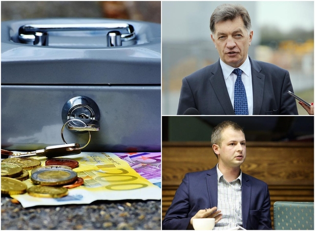 A. Butkevičius ir S. Gentvilas siūlo diskutuoti dėl dienpinigių apmokestinimo