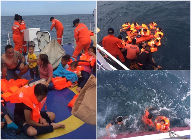 Filipinuose nuskendus keltui, išgelbėti visi keleiviai ir įgulos nariai