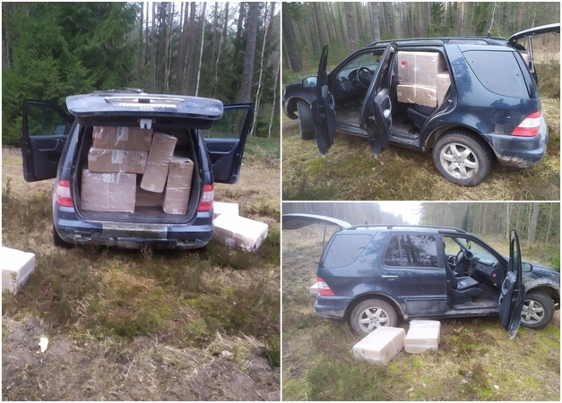 Įkliuvo iš traukinio išmestas cigaretes krovę policininkas ir VSAT pareigūnas