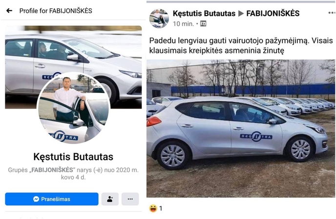 „Regitros“ darbuotoju apsimetę sukčiai siūlo vairuotojo pažymėjimą gauti „lengviau“