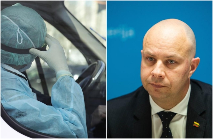 Ministras: tyrimai nebuvusiems užsienyje – įvertinus, kaip dirbs mobilieji punktai