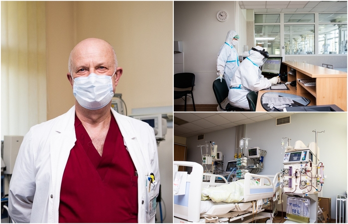 COVID-19 korpuso vadovas R. Tumas: apie baimes galvoti nėra laiko