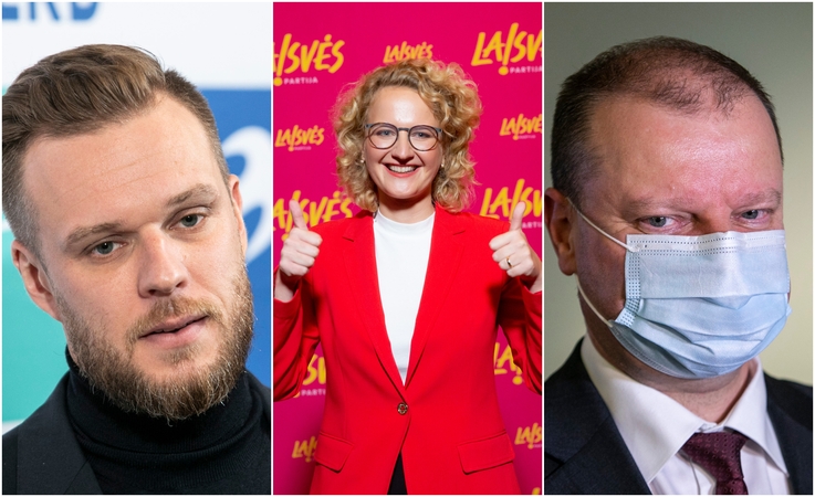 Politikų komentarai rinkimų naktį apie būsimą koaliciją: svarbiausios citatos