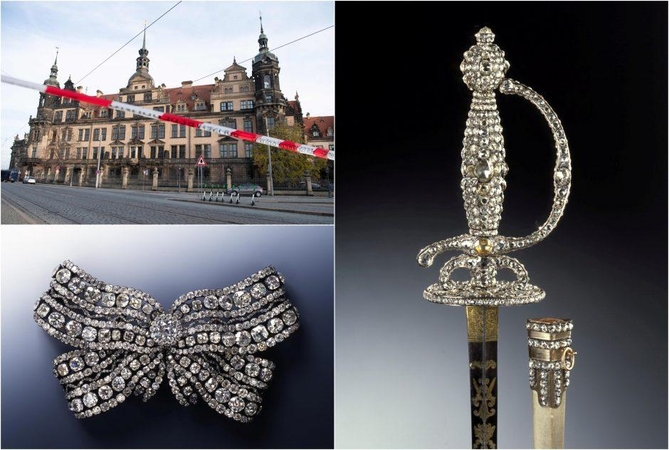 Dresdeno brangenybių vagystė: amžiaus plėšikai reikalauja išpirkos