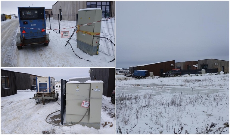 Sutrikus elektros energijos tiekimui, Klaipėdos rajono gyventojams – išbandymas šalčiu