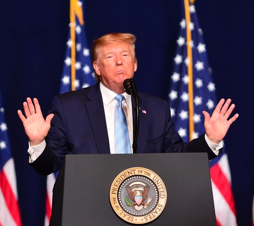 D. Trumpas: Iranas niekada neturės branduolinio ginklo