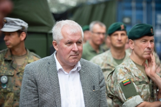 A. Anušauskas: būtina toliau vystyti Karines jūrų pajėgas