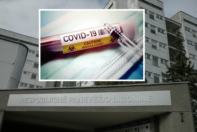 Koronavirusas Panevėžyje: užsikrėtęs ligoninės darbuotojas ligos simptomų nejautė