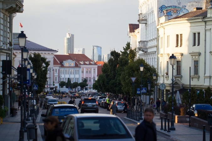 Dalis Vilniaus senamiesčio liko be elektros: neveikia ir kai kurie šviesoforai