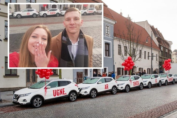 Valentino dienos proga – žadą atimančios piršlybos: Ugnė pasakė „taip“!