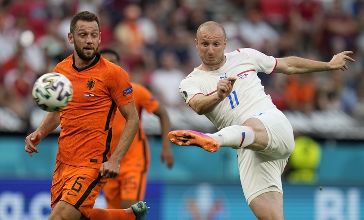 Europos futbolo čempionatas: čekai įveikė Nyderlandų futbolininkus