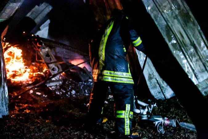 Anykščiuose ir Panevėžio rajone kilusiuose gaisruose žuvo du vyrai
