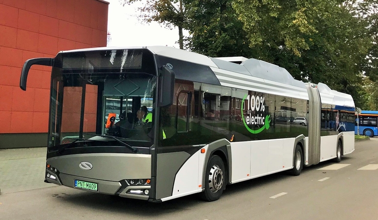 Kalėdinė dovana Klaipėdai – dar šeši elektriniai autobusai