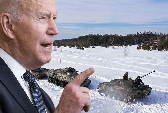 J. Bidenas: Rusijos ataka prieš Ukrainą vis dar įmanoma