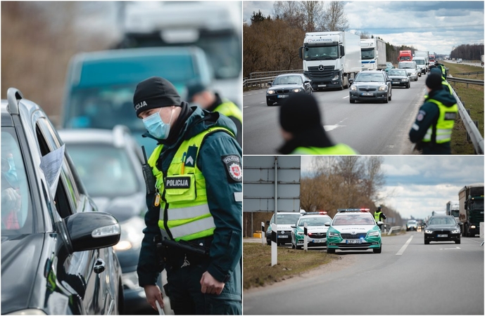 Kauno apskrityje penktadienį patikrinta beveik 7,7 tūkst. automobilių: dalis vairuotojų – apgręžti