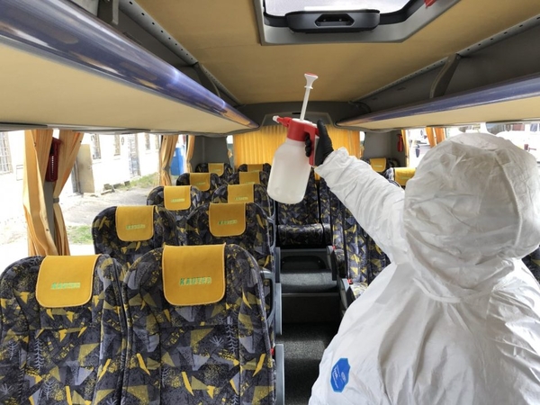 „Kautra“: transporto priemonės nėra padidintos infekcijos rizikos šaltinis