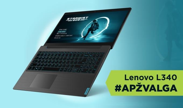 Kompiuterio „Lenovo L340“ apžvalga: optimalios kainos ir našumo derinys