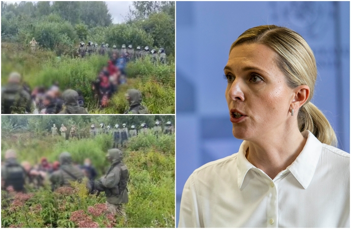 Ministrė sako, kad Baltarusijos pareigūnai peržengė raudoną liniją: pradėtas ikiteisminis tyrimas