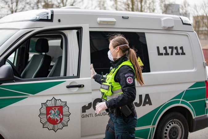 Kauno apskrities policijos darbas pandemijos fone: kokie nusikaltimai dominavo 2020-aisiais?