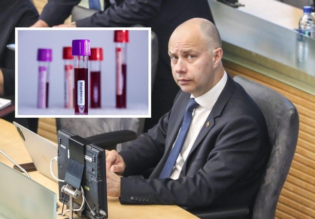 A. Veryga: nebeskelbsime susirgusiųjų lyties bei amžiaus
