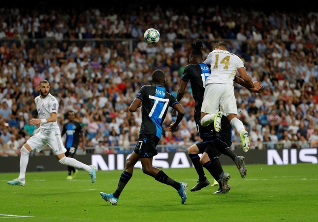 „Real“ futbolininkai sužaidė lygiosiomis su „Club Brugge“